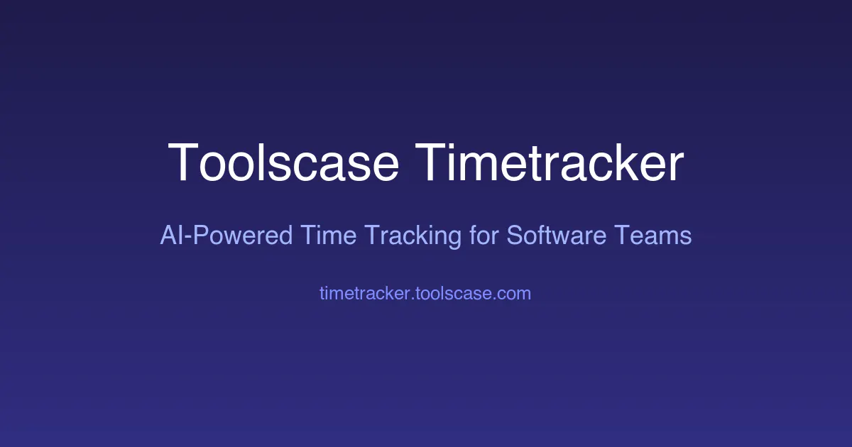 Toolscase Timetracker gallery image