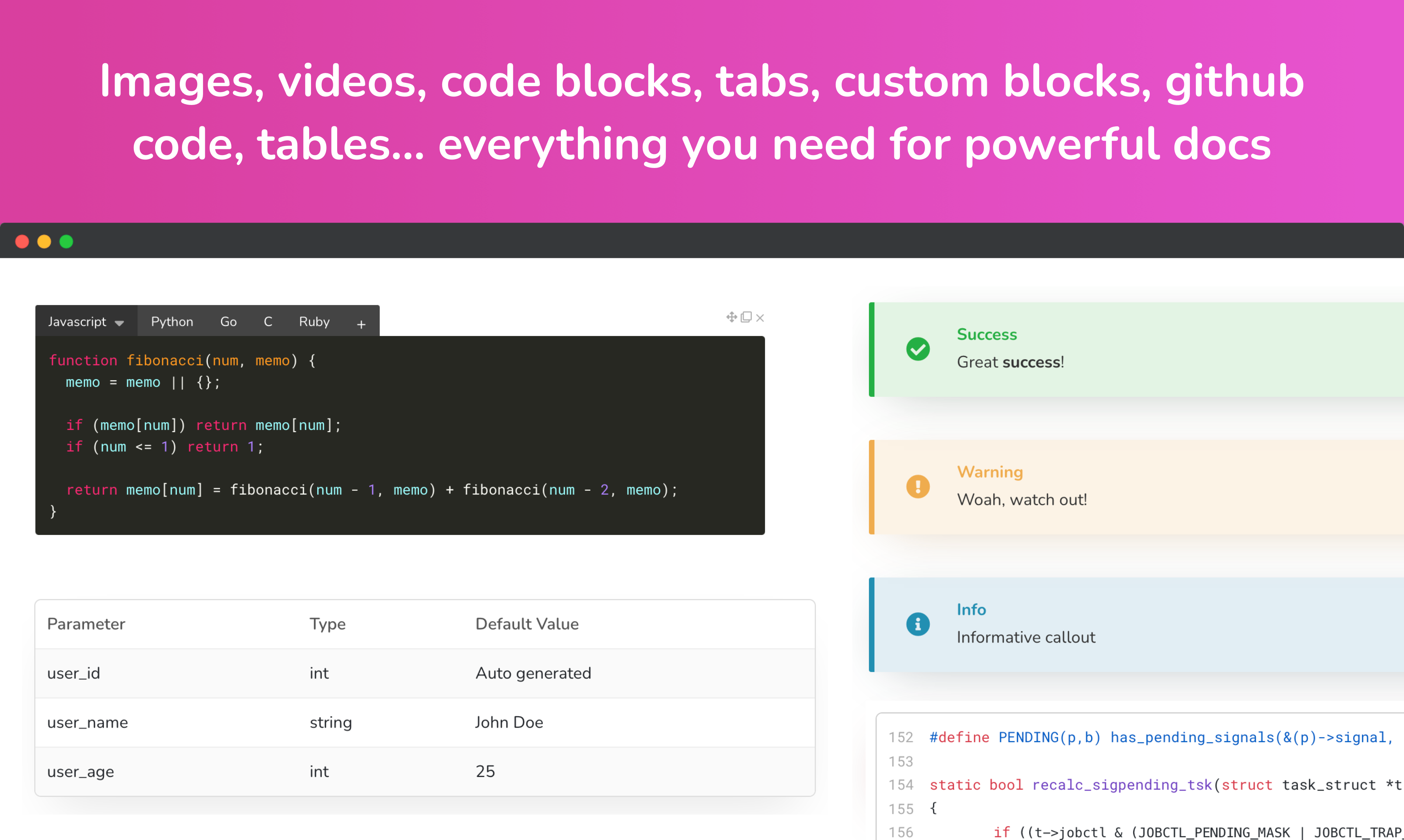 وسائط DeveloperHub.io - الأداة الأكثر تطوراً لإنشاء مستندات المنتج و API 5