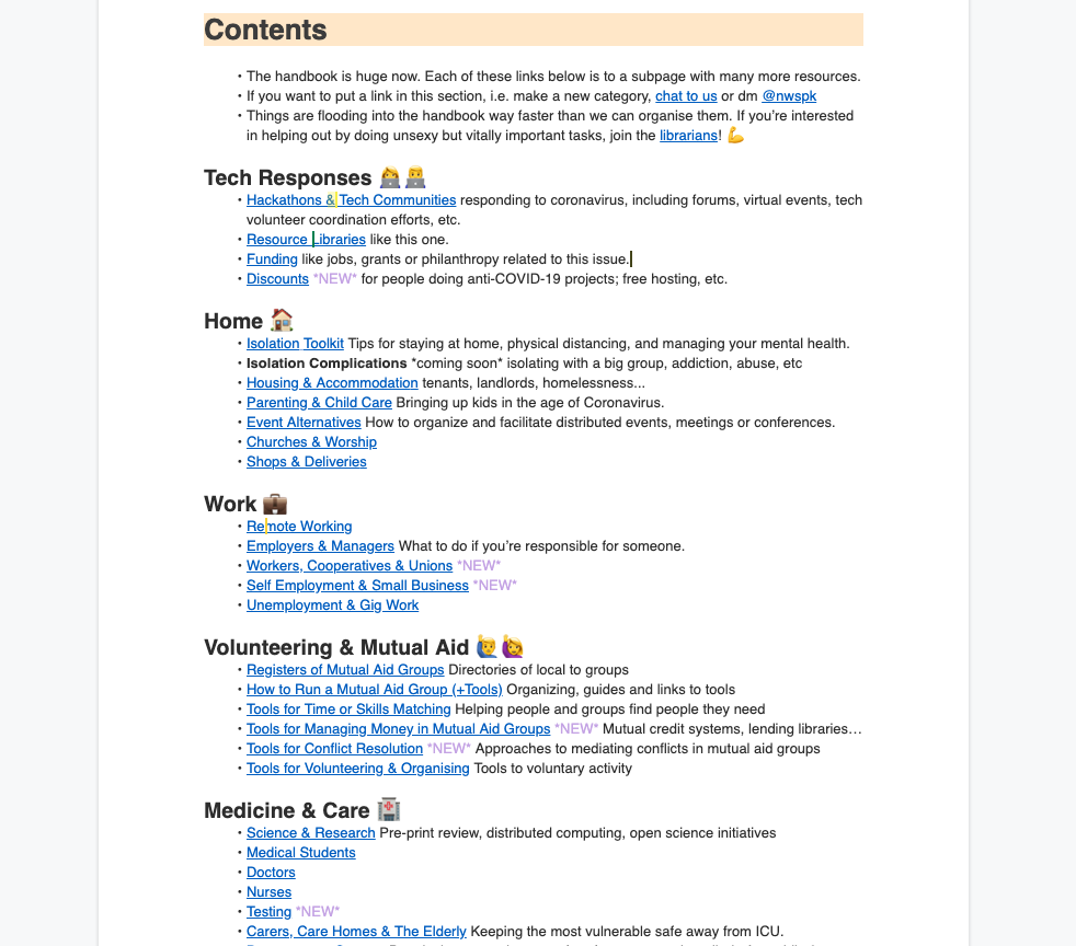 Coronavirus Tech Handbook gallery image