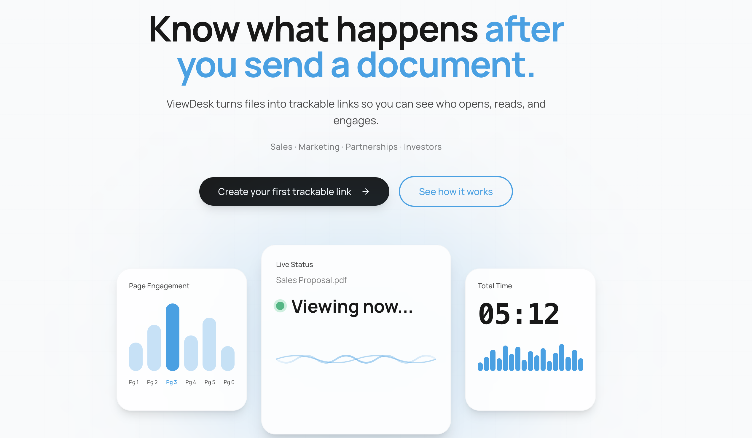 ViewDesk - PDF Insights - Product Hunt launch logo
