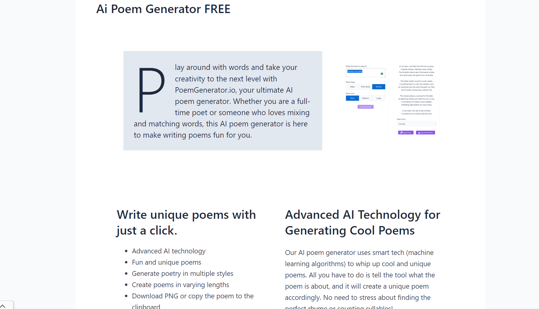 PoemGenerator gallery image