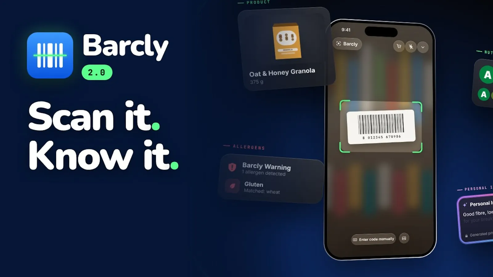 Barcly screenshot 1 (video preview)