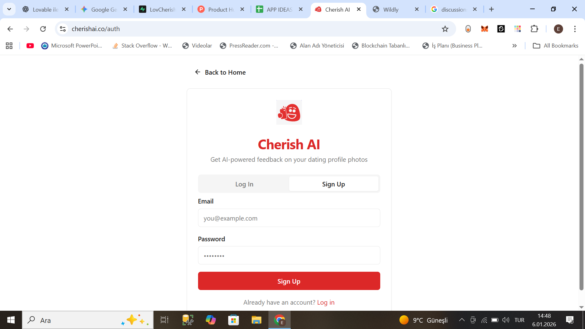 Cherishai - Screenshot 2 showing product features and functionality