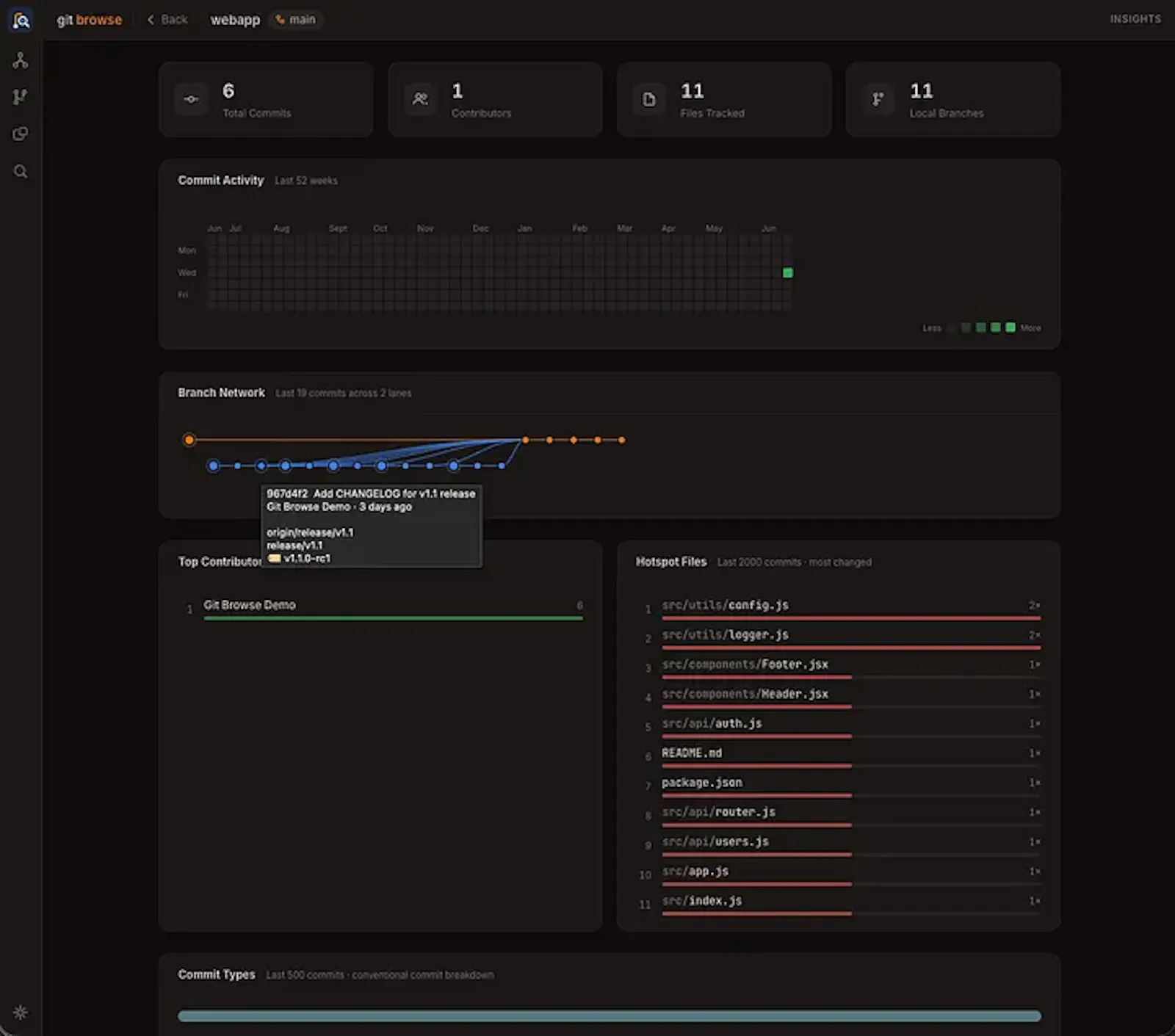 Git Browse screenshot 8