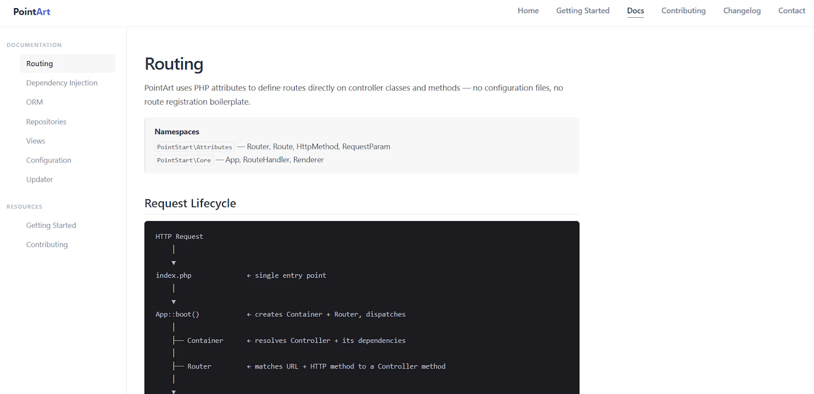 PointArt Framework screenshot 2