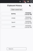 Clipboard History Extension gallery image