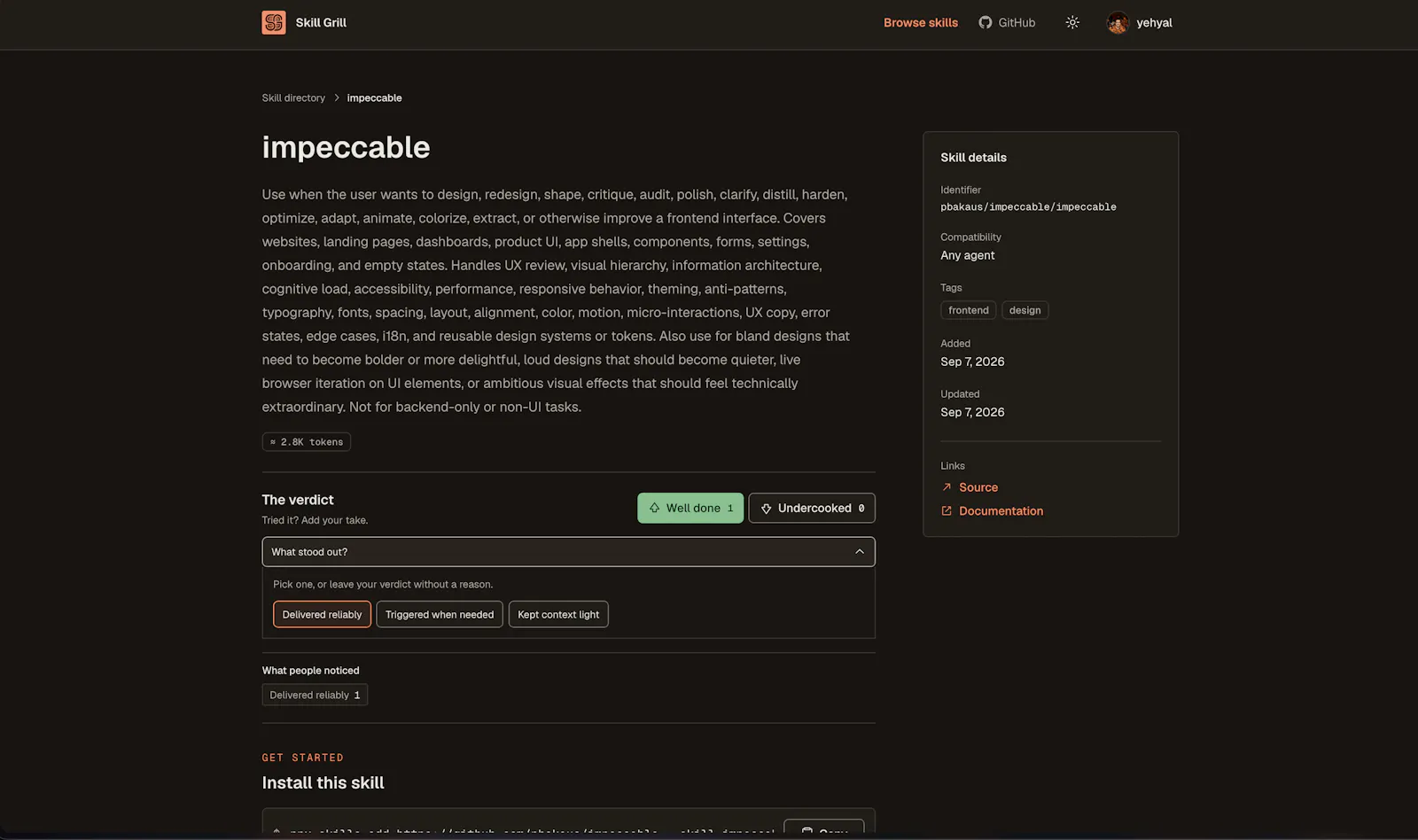 SkillGrill screenshot 3