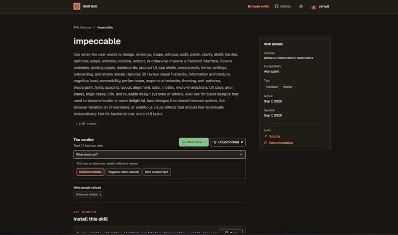 SkillGrill screenshot 3