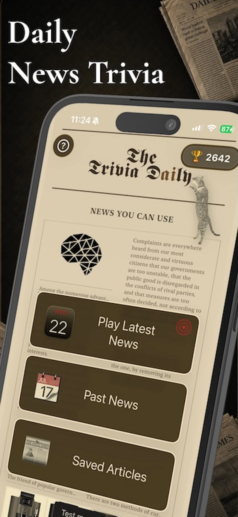 The Trivia Daily screenshot 1