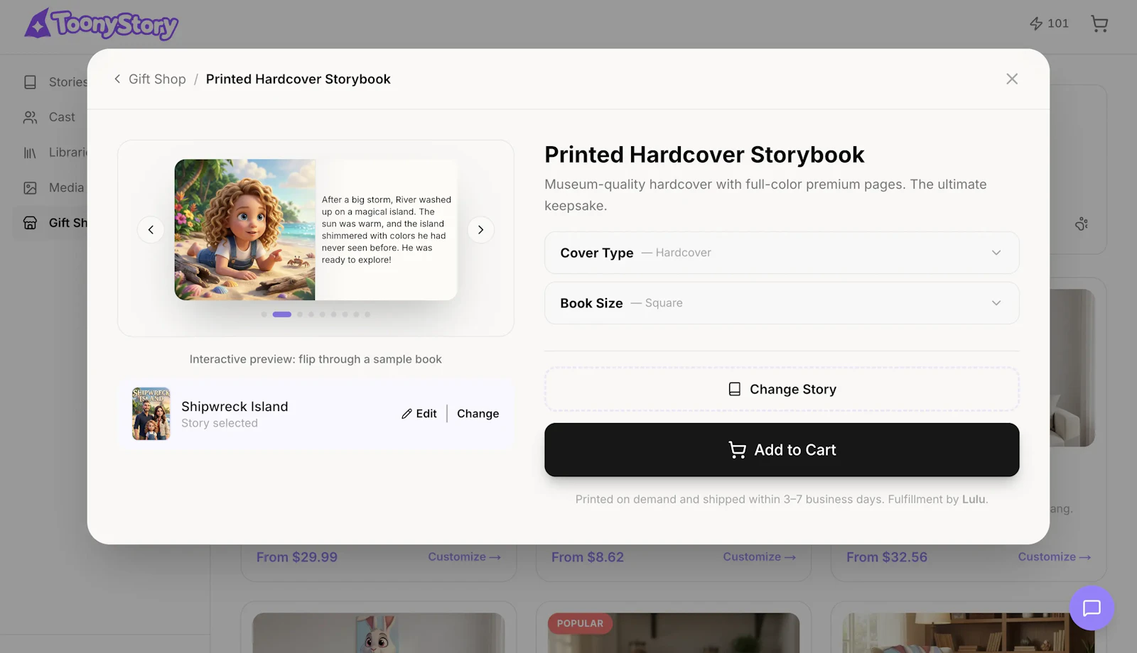 ToonyStory screenshot 7