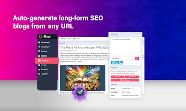 Blogi AI blog writer gallery image
