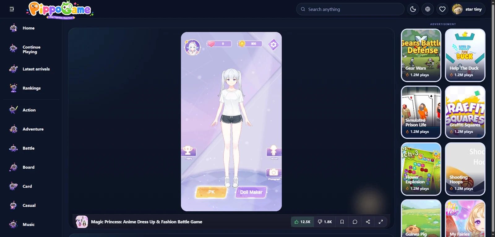 PippoGame.com screenshot 2