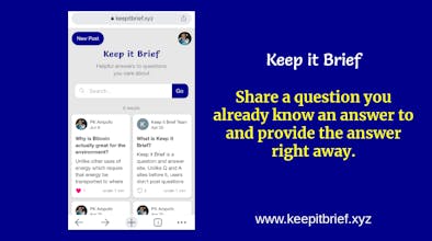 Keep it Brief gallery image