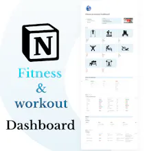 Fitness & workout Dashboard gallery image