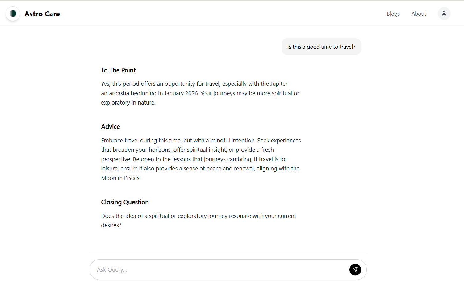 Astrology ai - Screenshot 3 showing product features and functionality