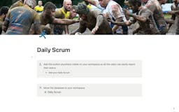 Notion Daily Scrum Template media 1