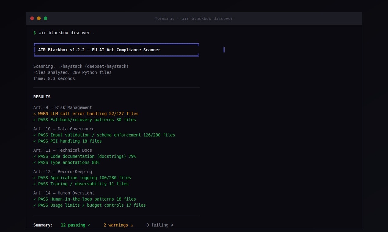 AIR Blackbox gallery image