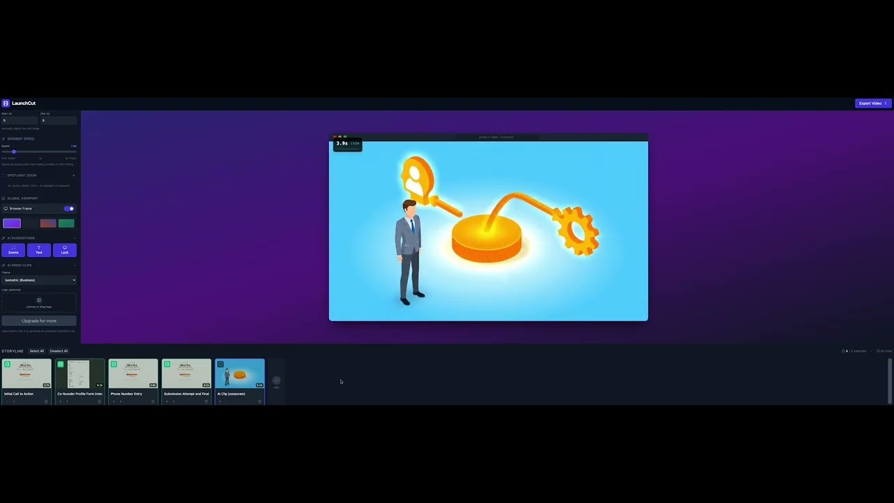 LaunchCut gallery image