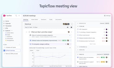 最大化业务成果：Topicflow通过有效的团队讨论帮助企业实现卓越结果。