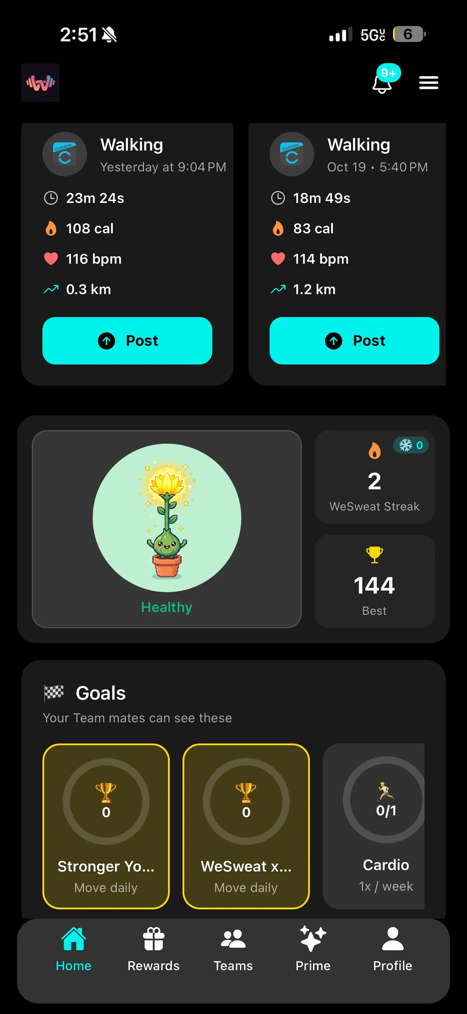 WeSweat screenshot 8
