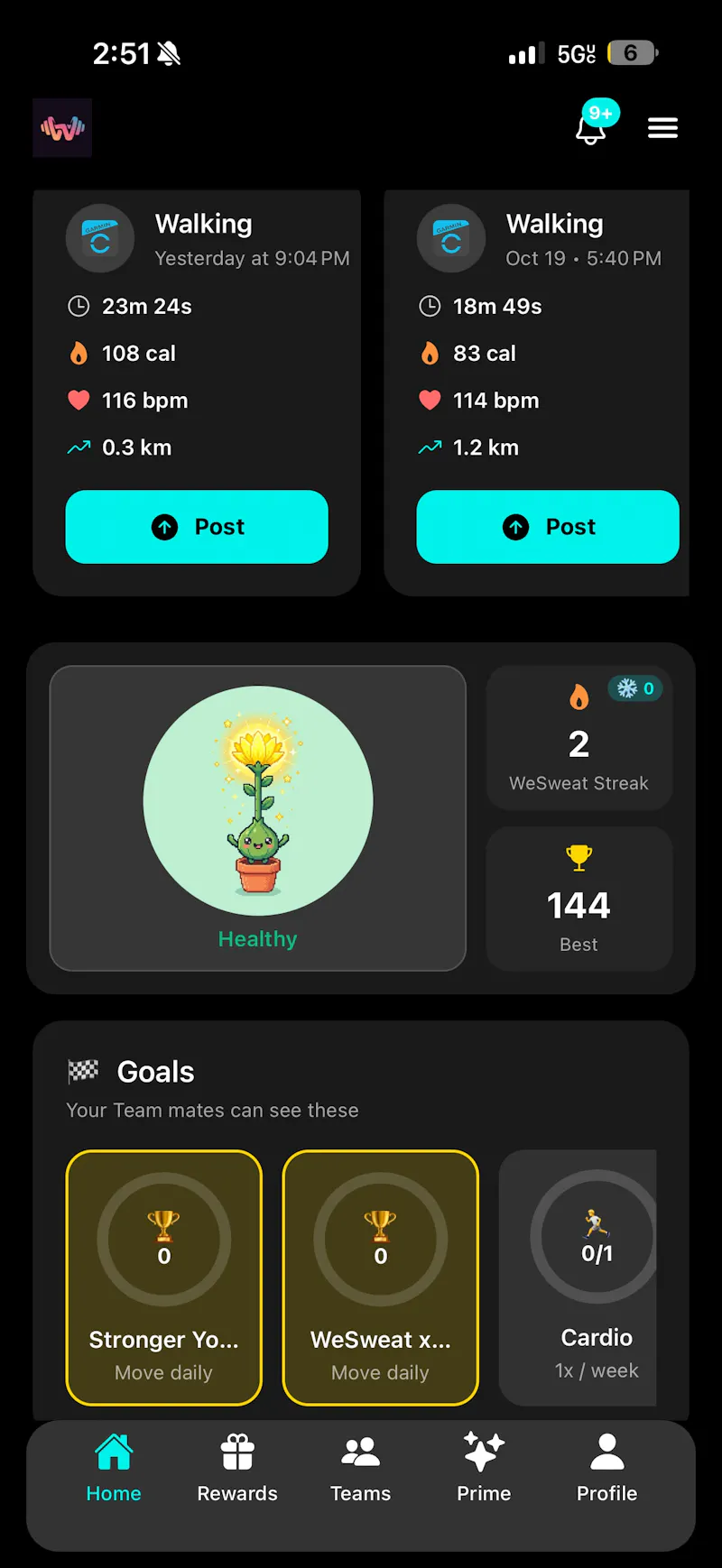 WeSweat screenshot 8