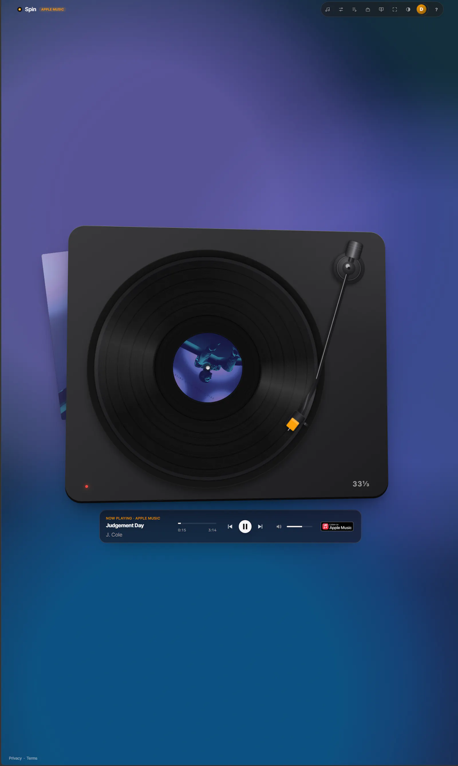 Spin screenshot 3