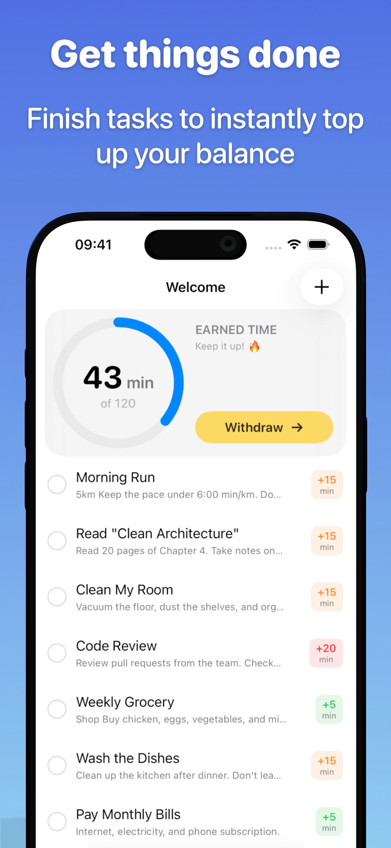 Merite: Earn Screen Time - Screenshot 4 showing product features and functionality