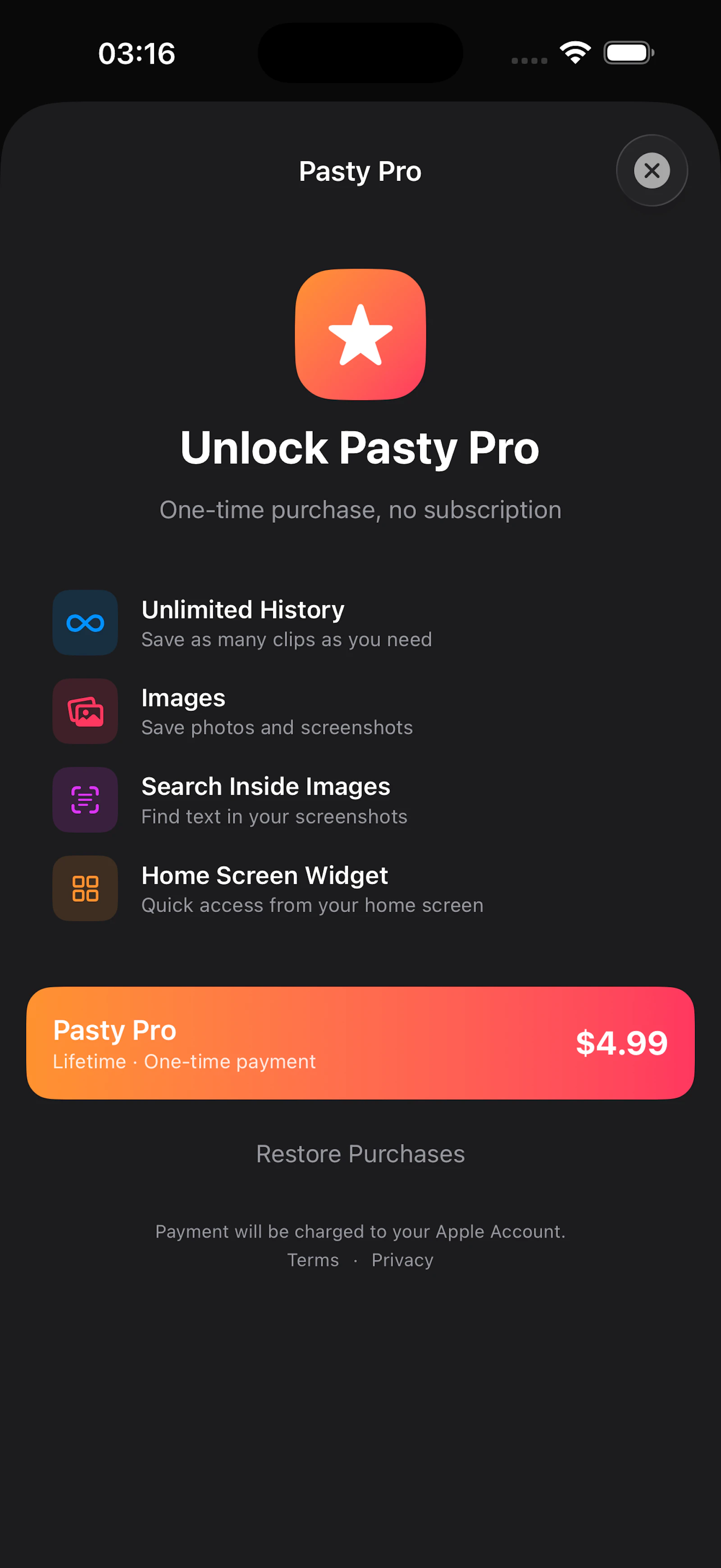 Pasty - Clipboard Manager screenshot 8