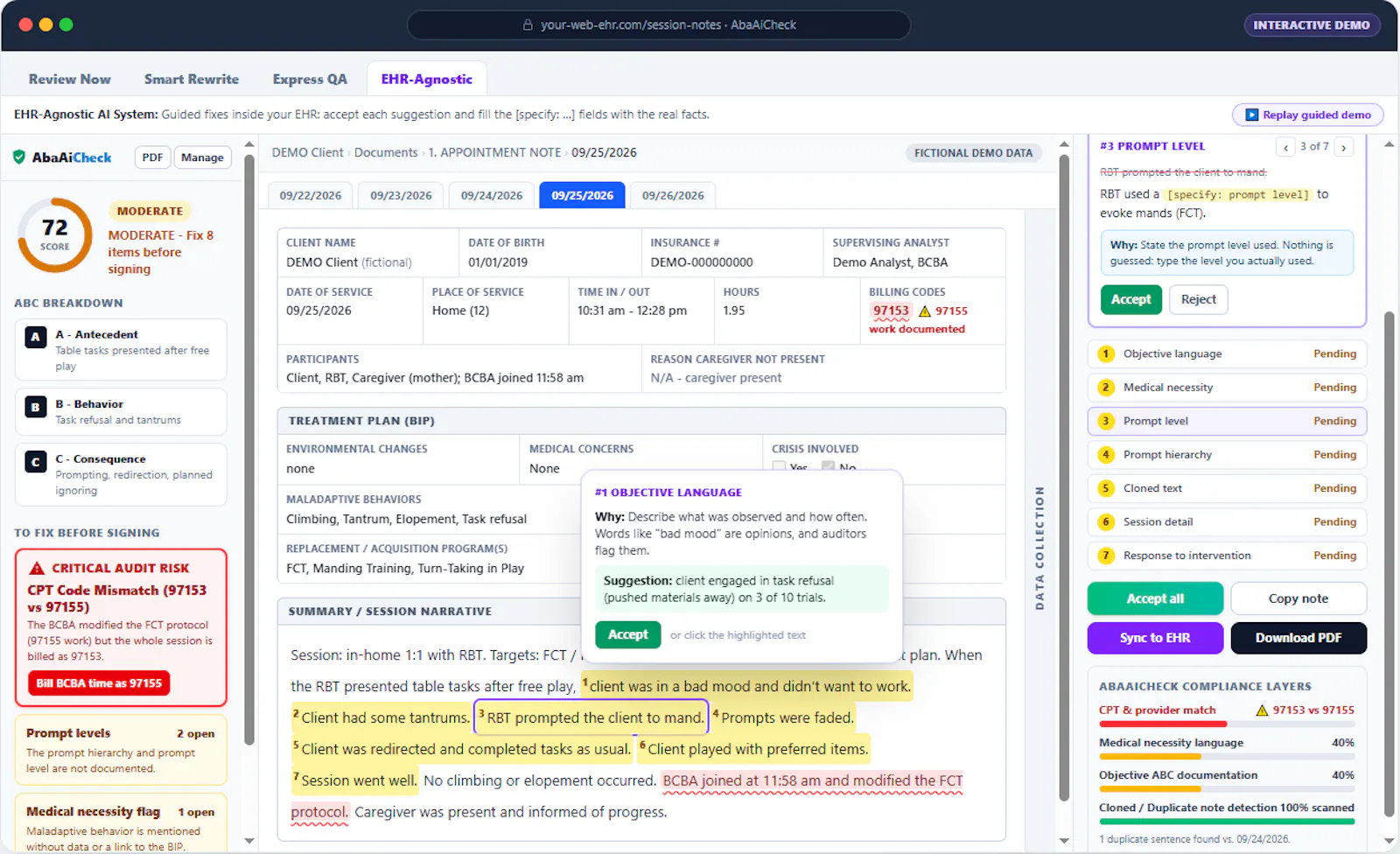AbaAiCheck screenshot 3