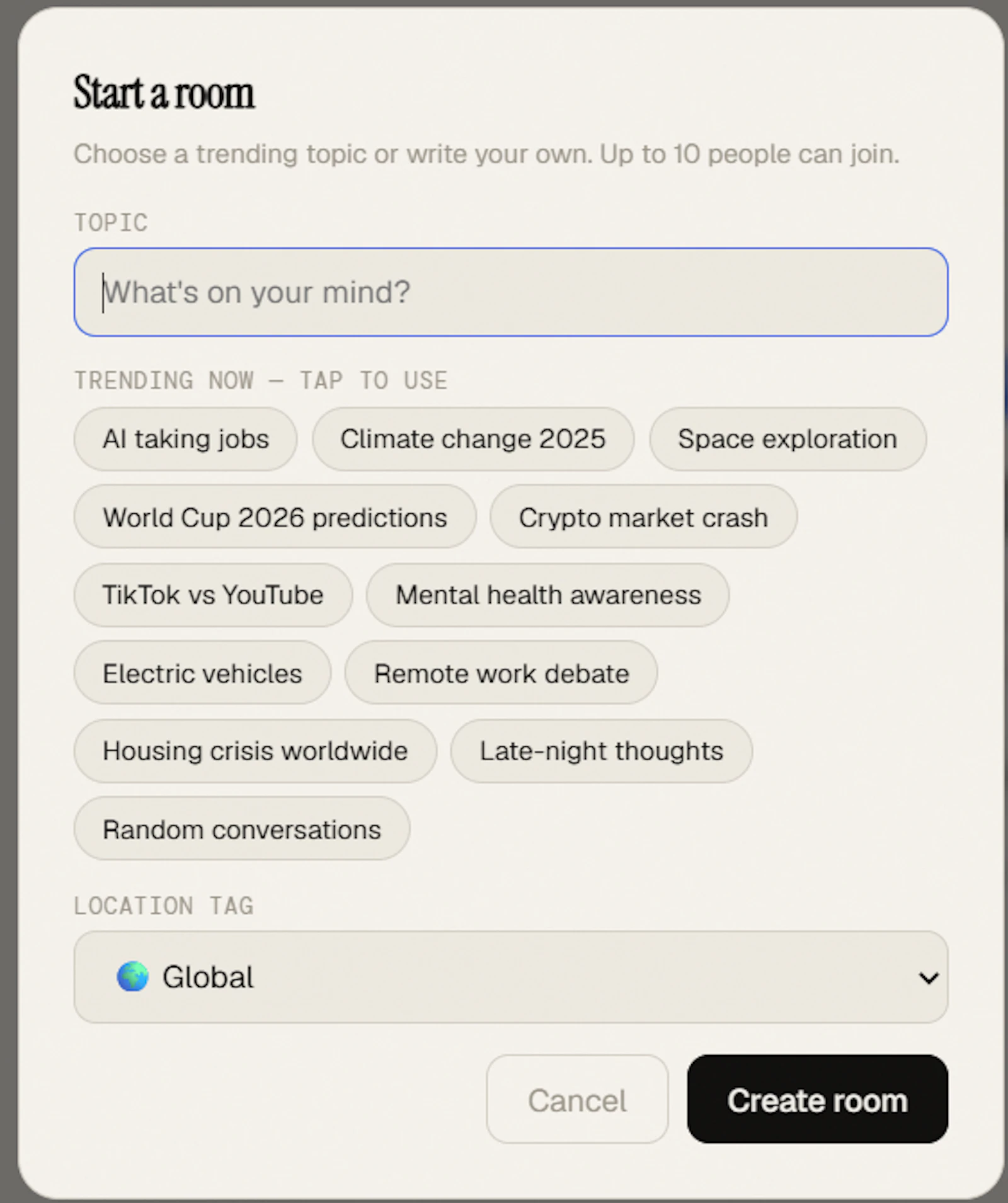 Ephemera — real talk, no trace screenshot 2