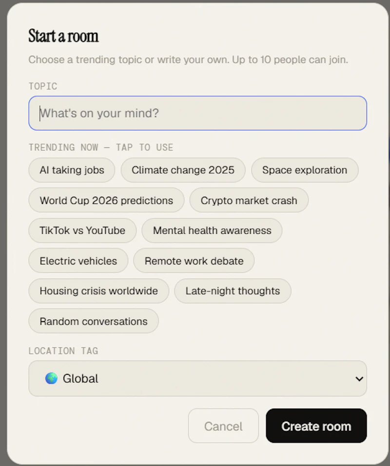 Ephemera — real talk, no trace screenshot 2