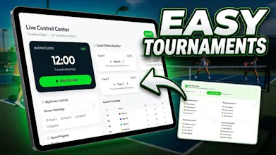 TournamentSimple — Pickleball Software gallery image