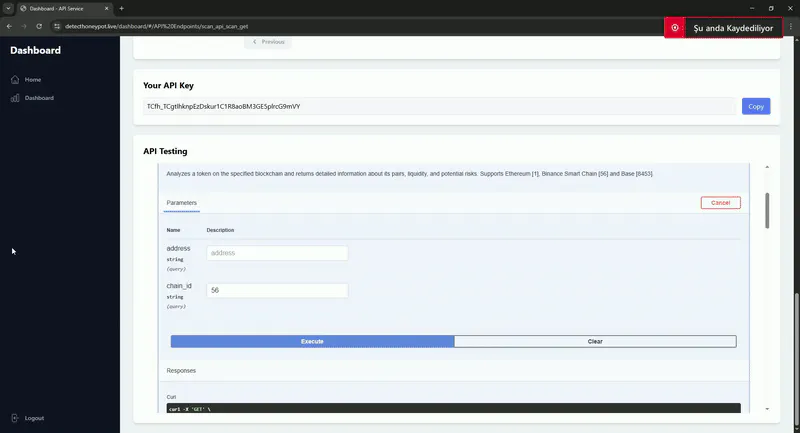 Honeypot Detection API gallery image