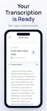 Hearless: Convert Whatsapp Voice to Text gallery image