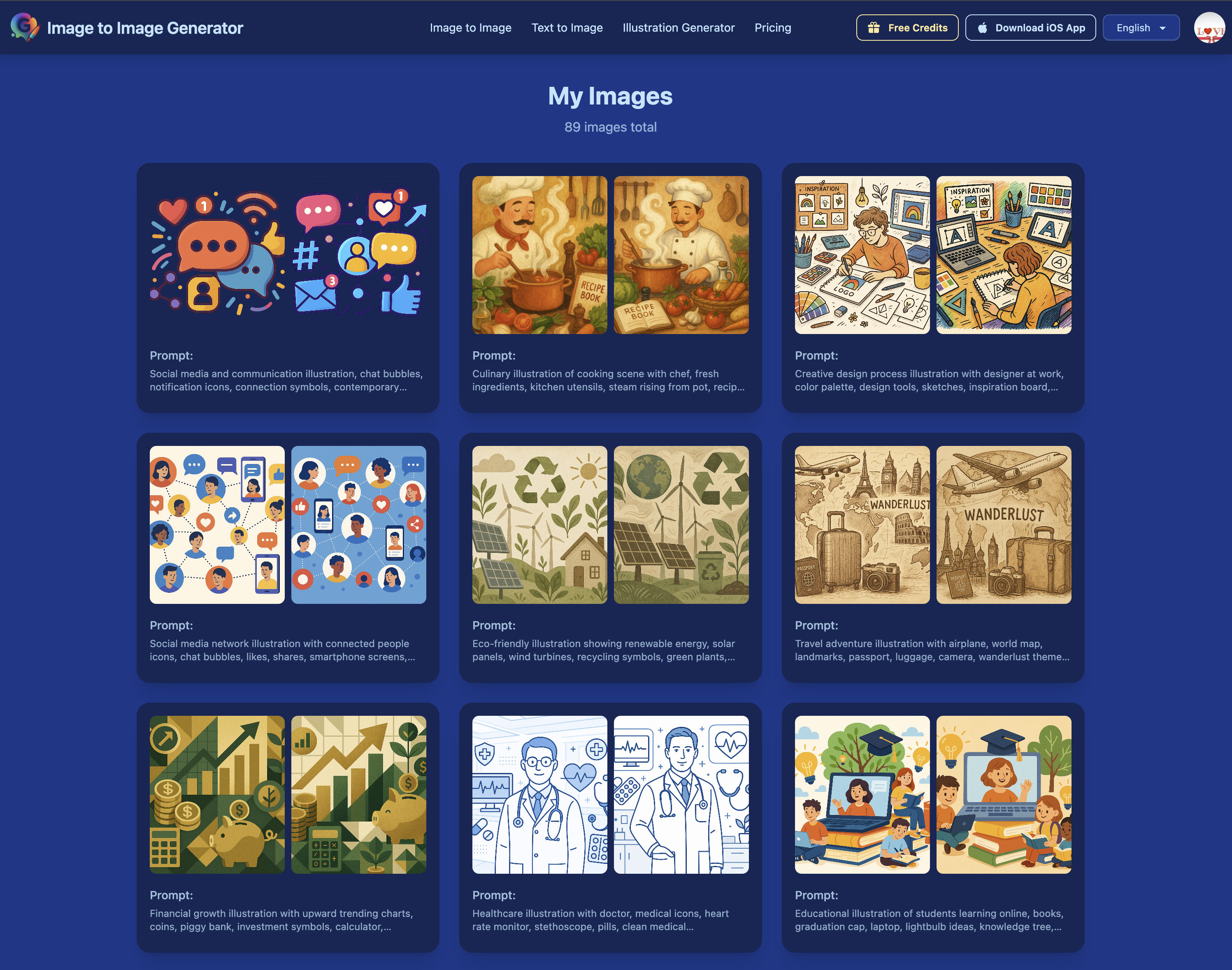 AI Image to Image Generator gallery image