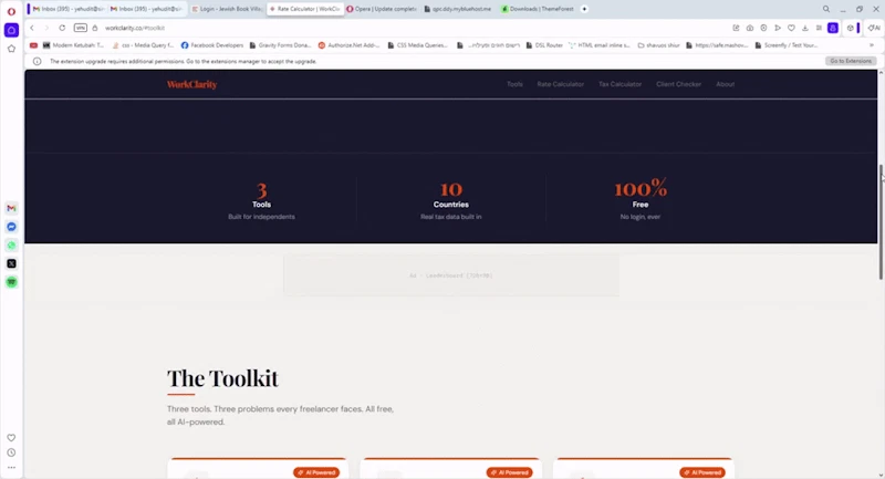 WorkClarity screenshot 1 (video preview)