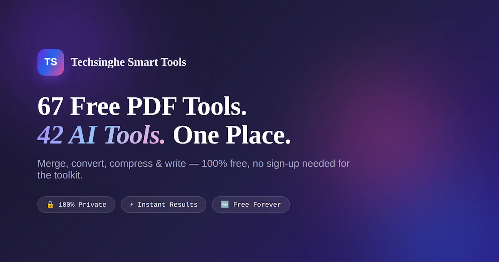 Techsinghe Smart Tools screenshot 1