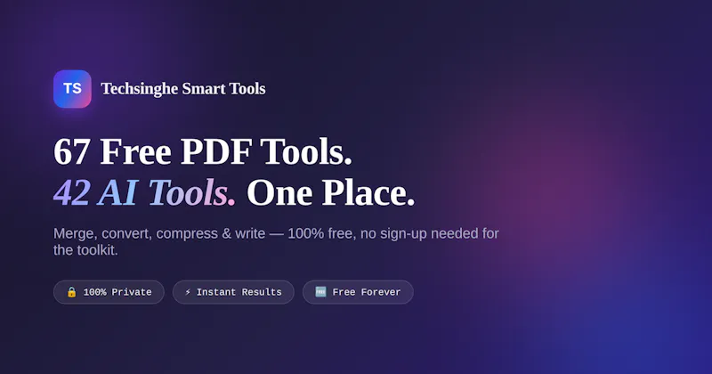 Techsinghe Smart Tools screenshot 1
