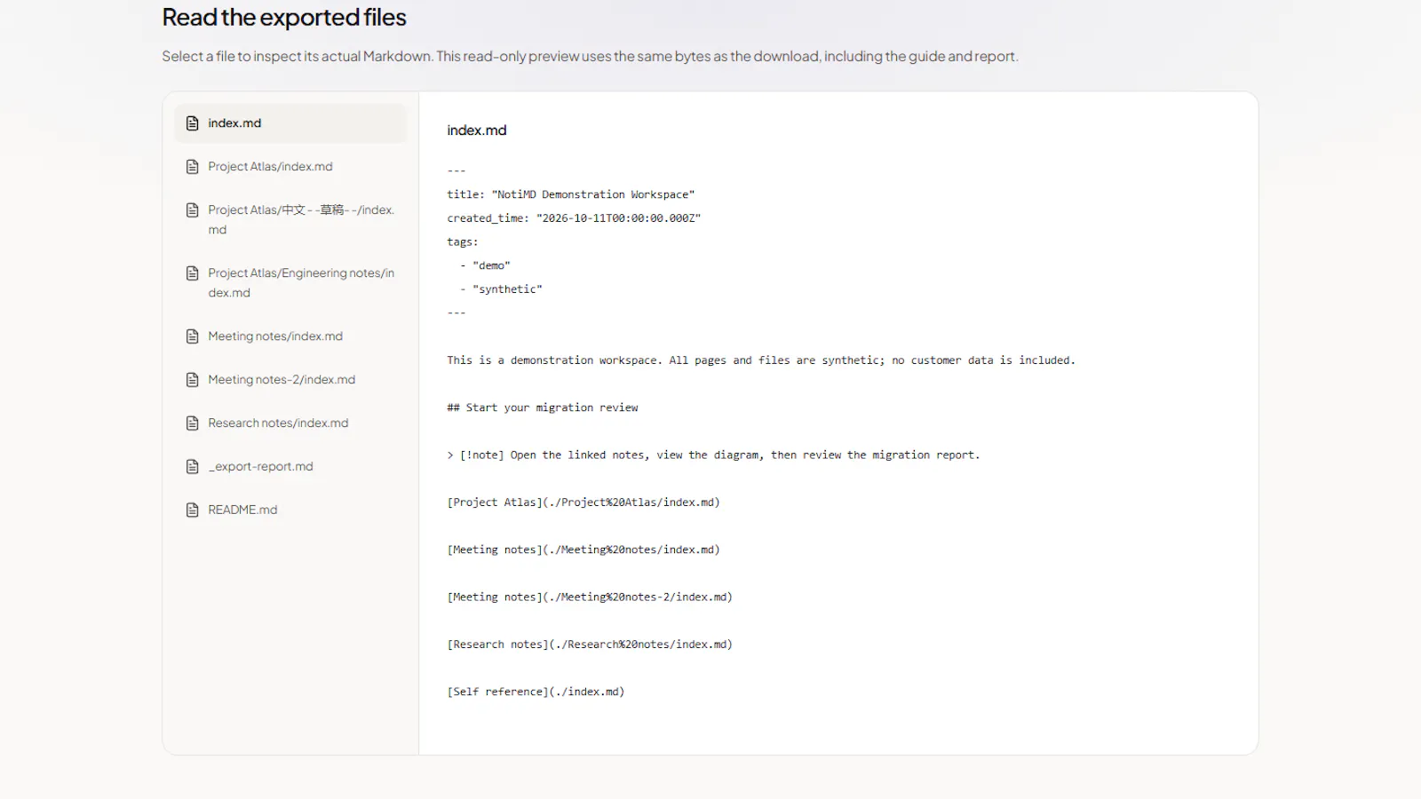NotiMD screenshot 3