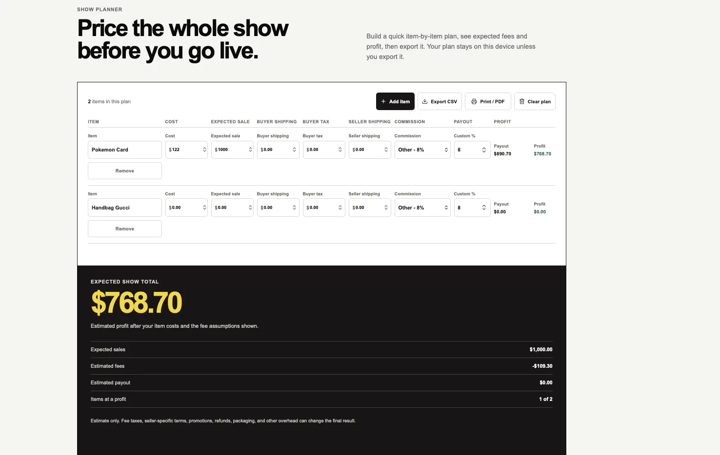 Live Payout gallery image