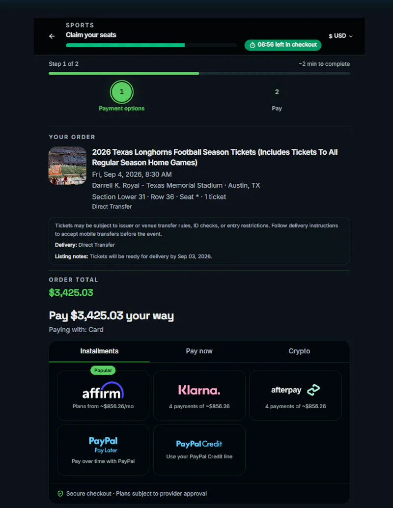 TicketLater screenshot 6