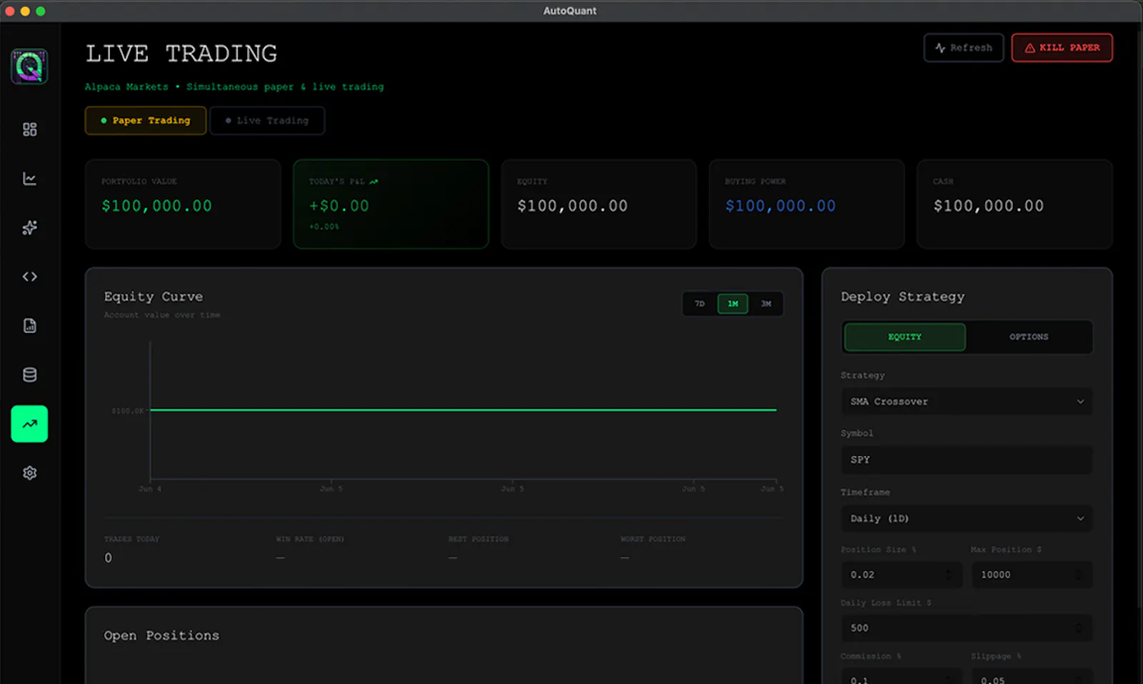 AutoQuant screenshot 5