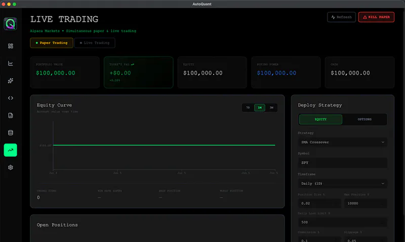 AutoQuant screenshot 5