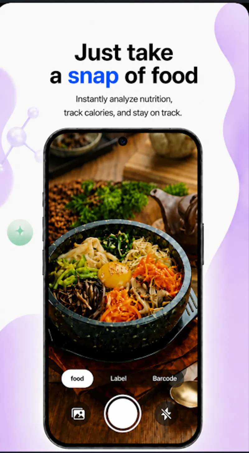 Caloi - AI Calorie Counter screenshot 2