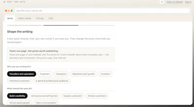 Post for Site gallery image