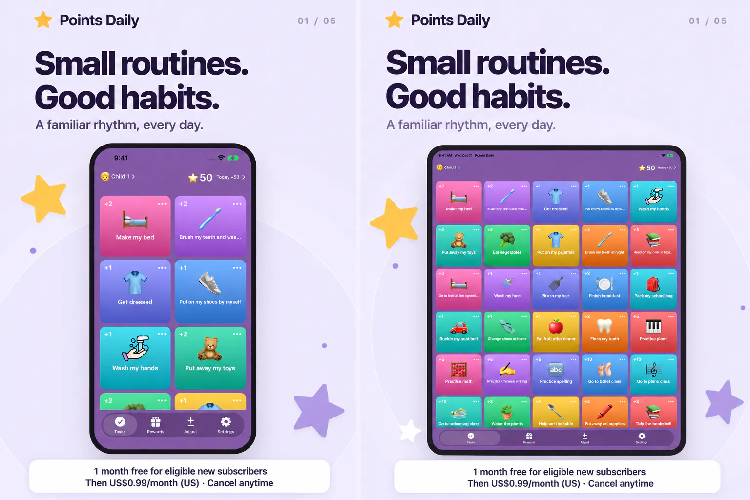 Points Daily Kids gallery image