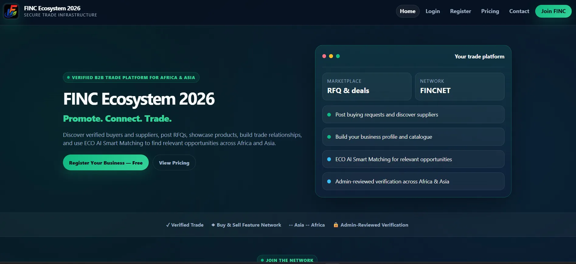 FINC Ecosystem 2026 gallery image