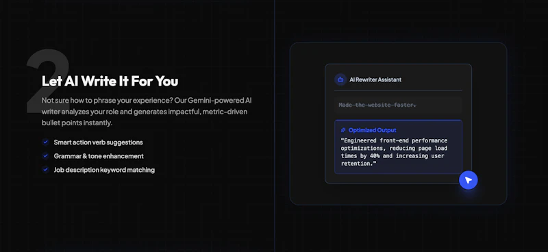 Resumex.dev screenshot 8