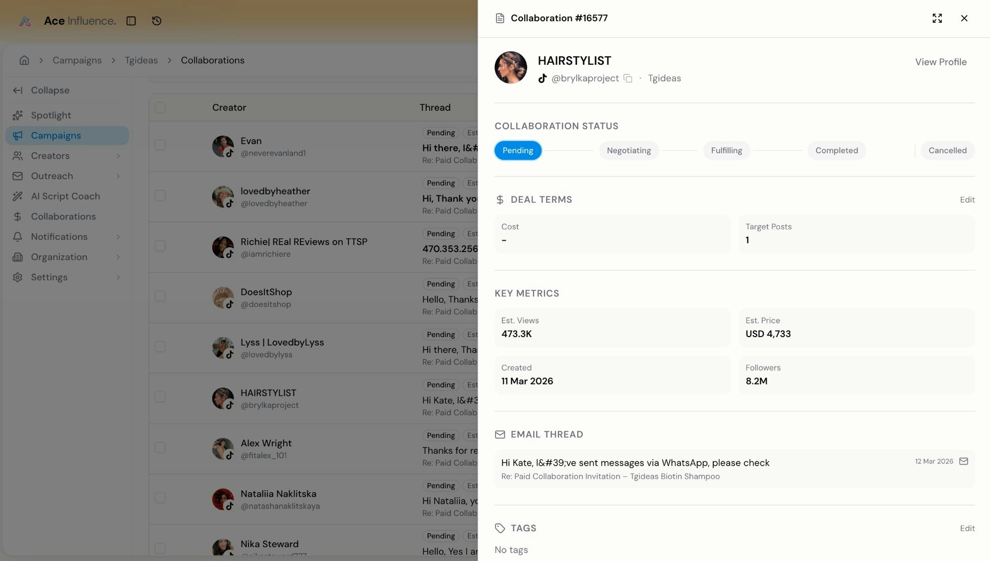 Ace Influence gallery image