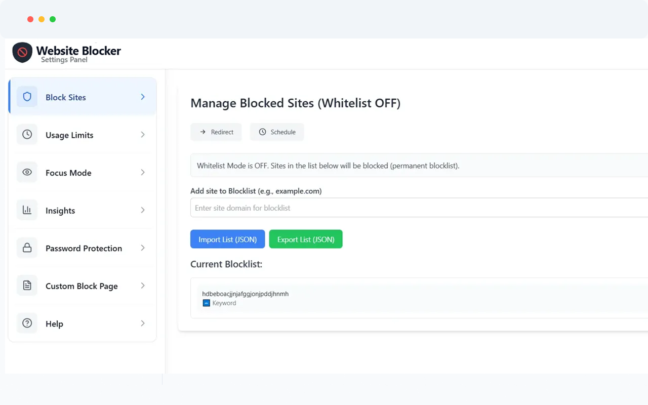 Website Blocker gallery image